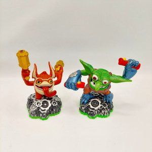 ♠️3/$30♠️ Skylanders - Giants Lot of 2 Trigger Happy Boomer 2011 Figures